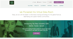 Desktop Screenshot of intralinks.com